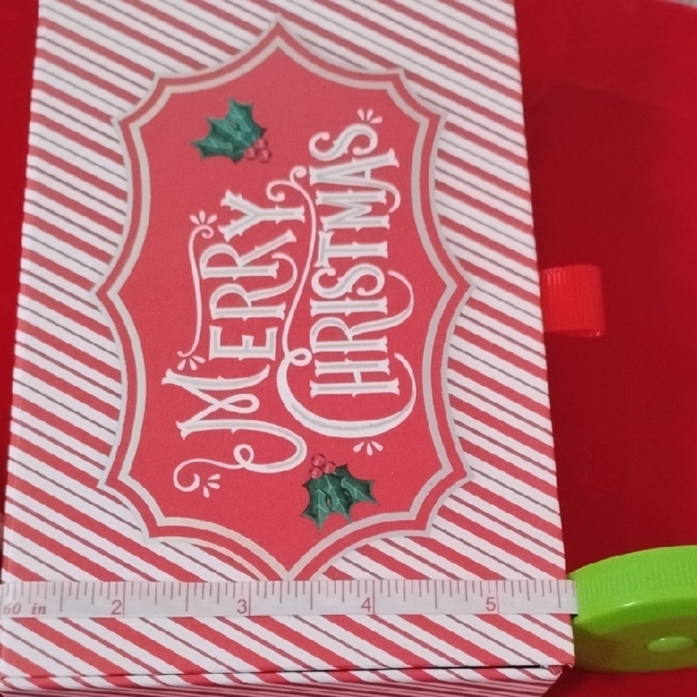 D- NWOT Festive Holiday Shaped Ornament Box and Storage Box - Picture 11 of 12